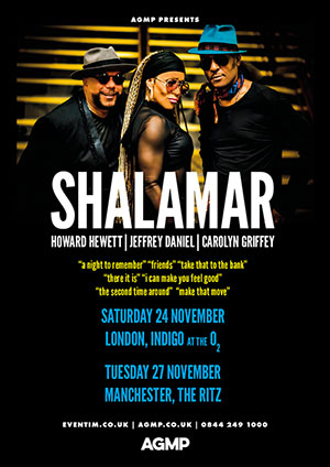 Shalamar O2 Indigo 2018 - Manchester Ritz